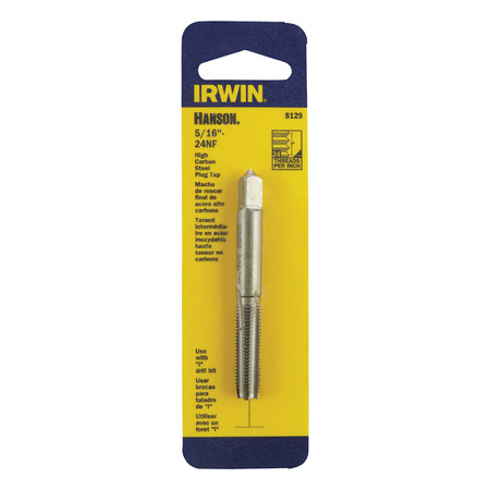 IRWIN TAP PLUG 5/16""-24NF C 8129